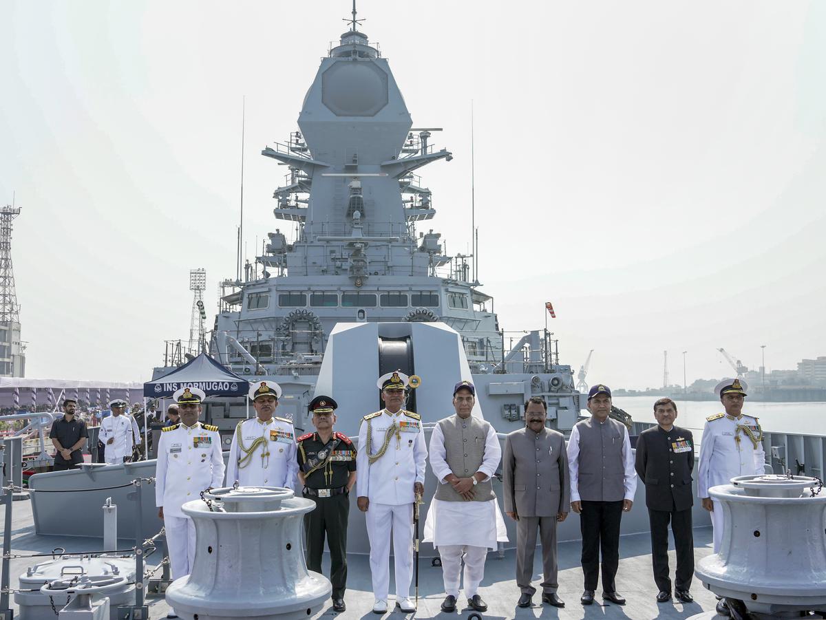 Ins Mumbai Ship Introducing INS Mormugao, the Navy’s new guided missile destroyer ...