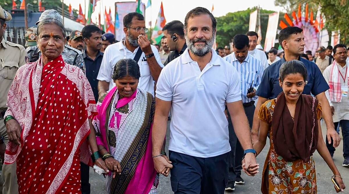 Rahul Gandhi at Bharat Jodo Yatra