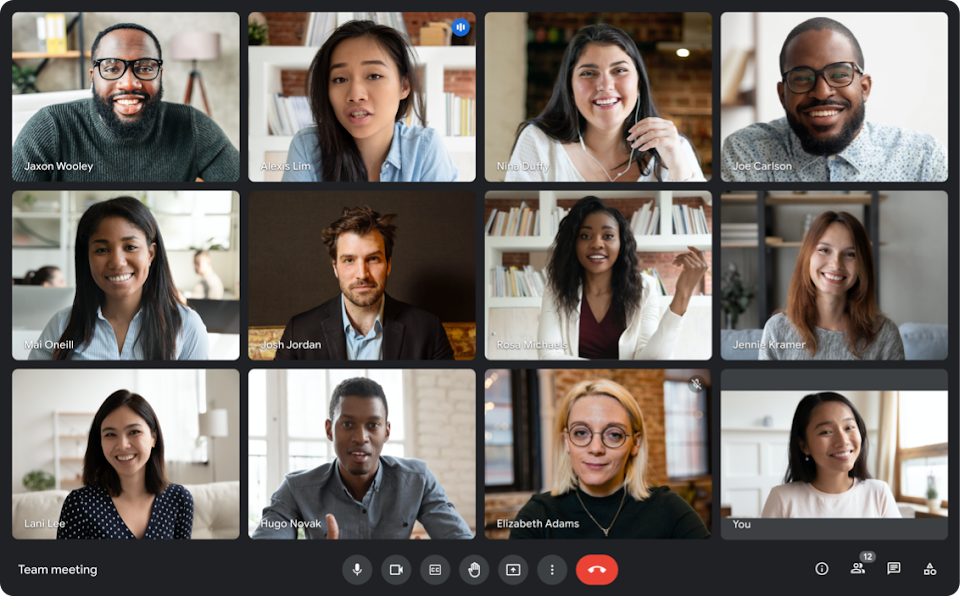 Google Meet can now share access to presented content