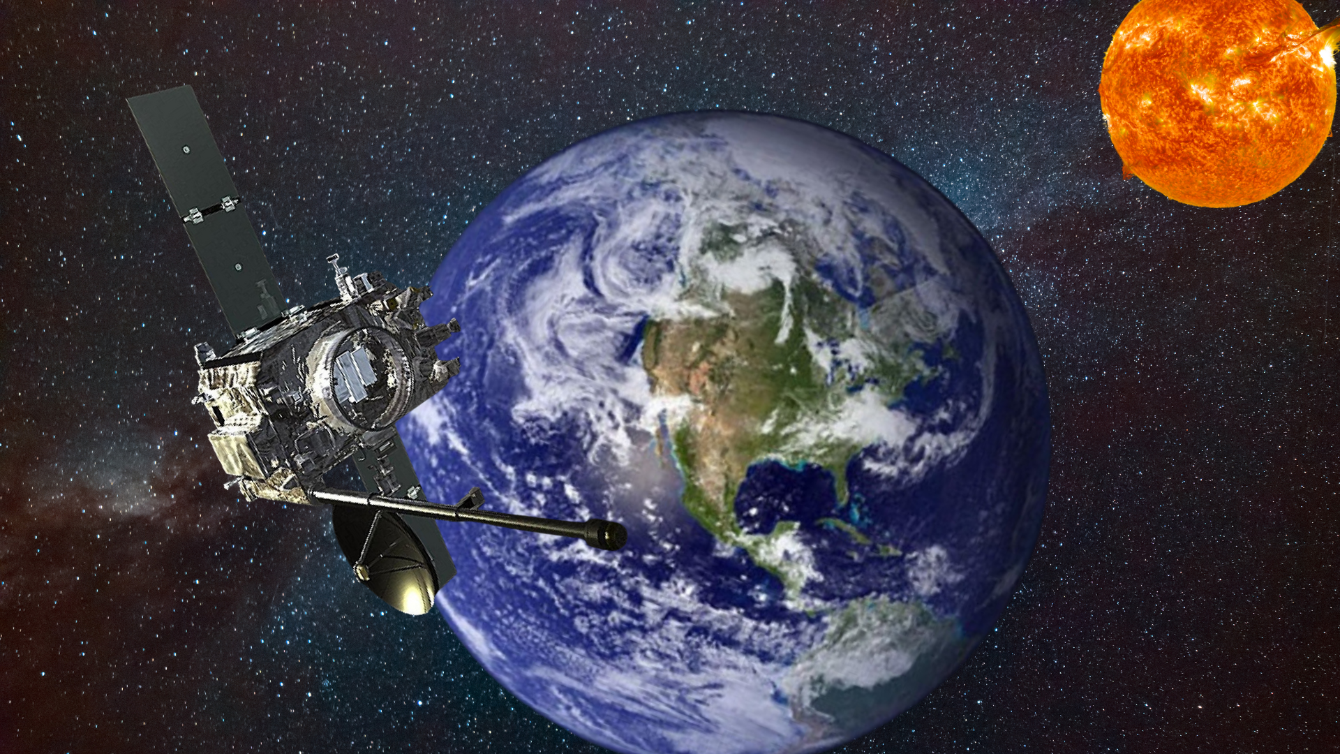 Aditya L1 shares selfie from space, captures stunning image of Earth and Moon