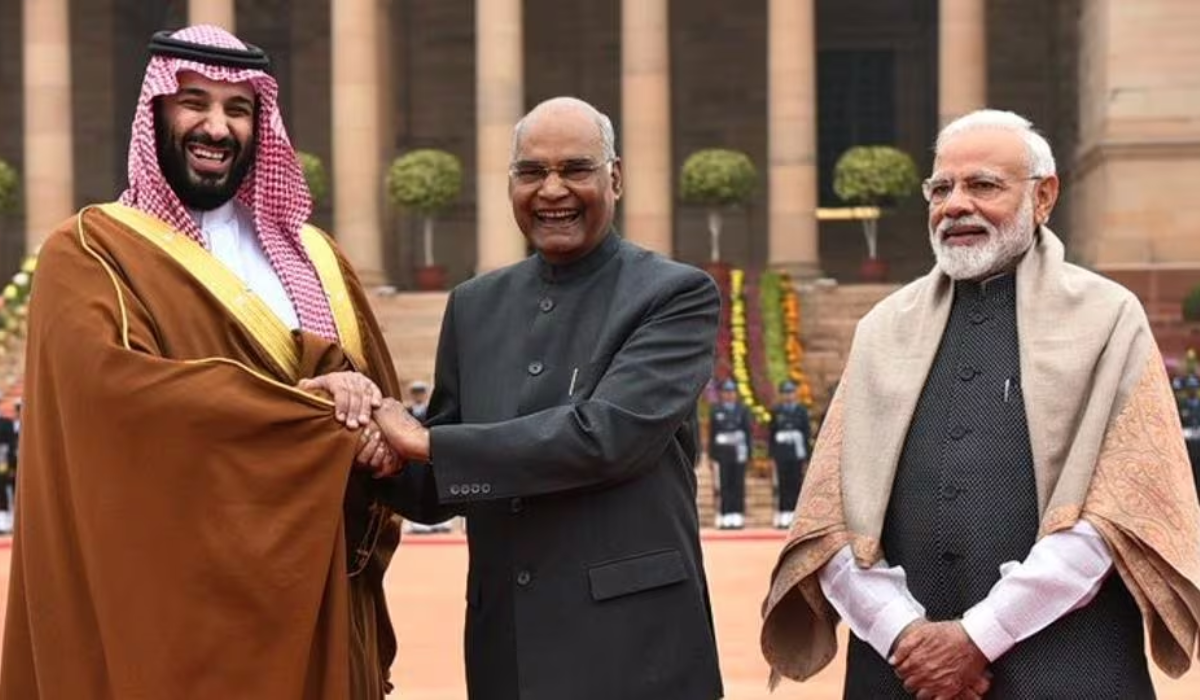 जी-20: राष्ट्रपति भवन में सऊदी क्राउन प्रिंस का स्वागत, पीएम मोदी ने लगाया गले