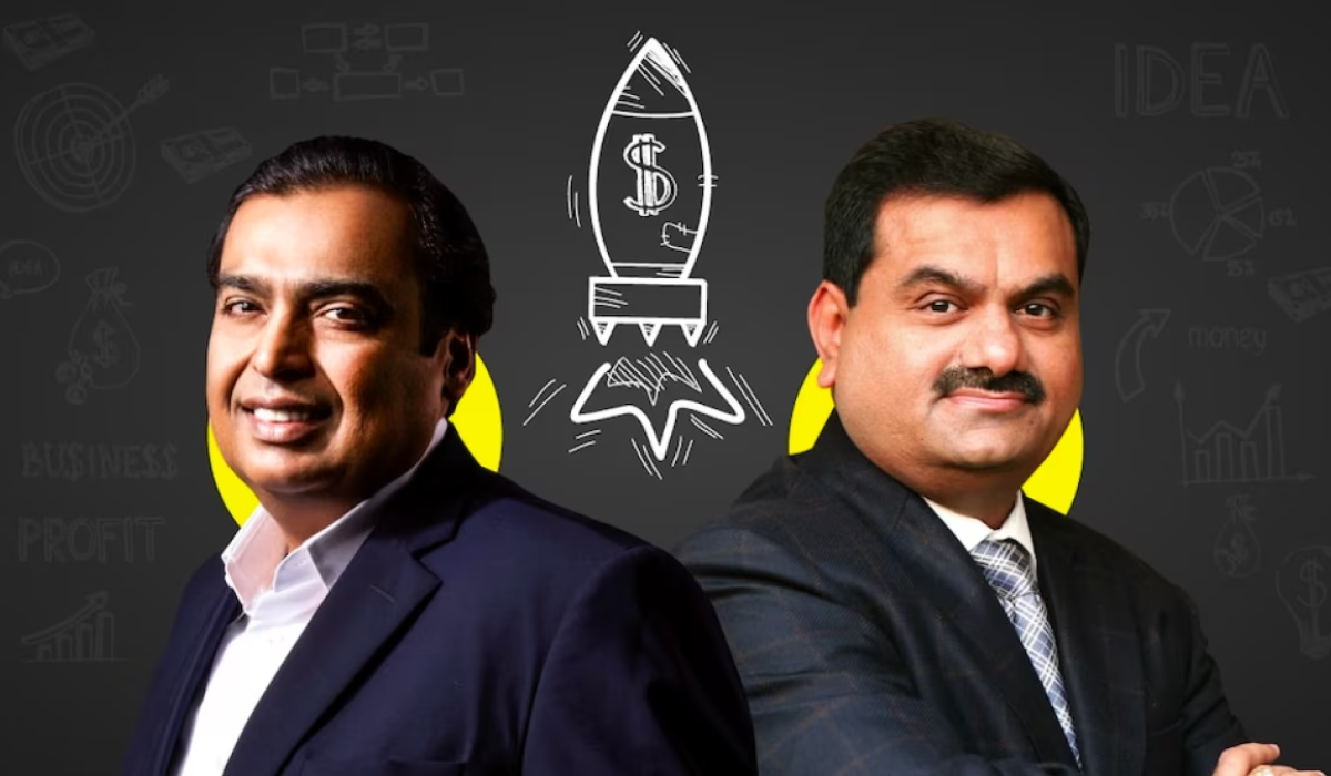 Gautam Adani and Mukesh Ambani