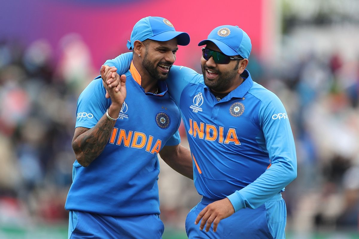 rohit sharma and Shikhar dhawan