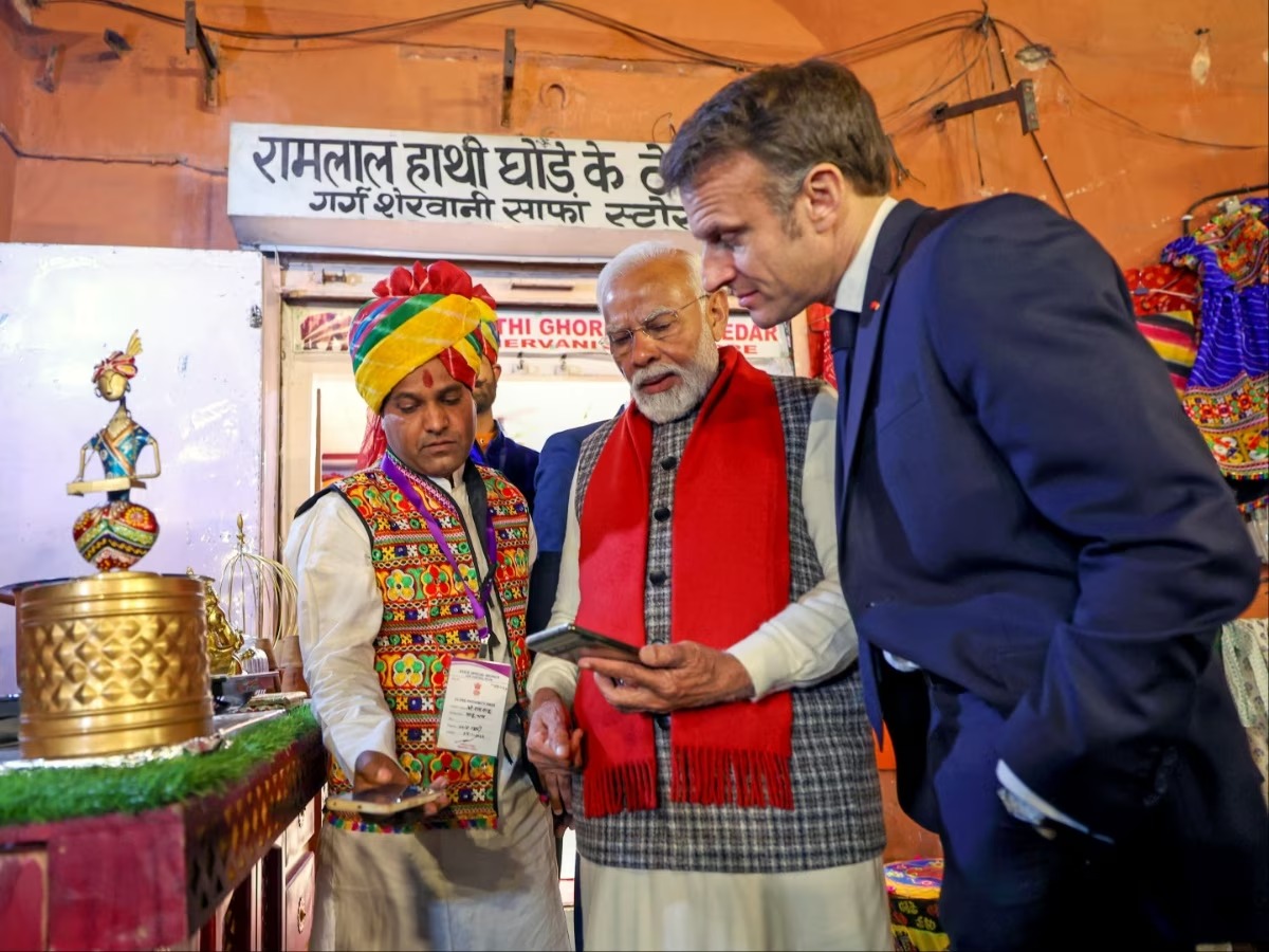 फ्रांसीसी राष्ट्रपति UPI पेमेंट