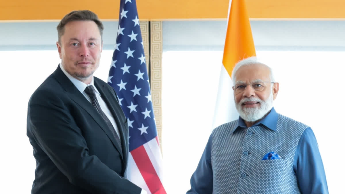 Elon Musk and Pm Modi