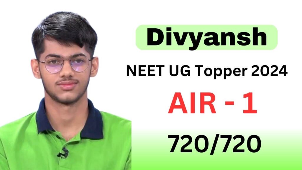 NEET-UG Topper 2024