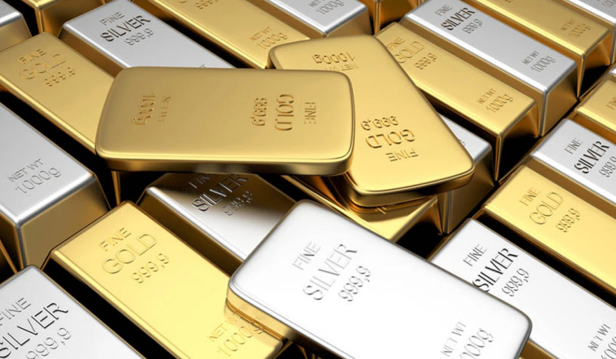 gold silver