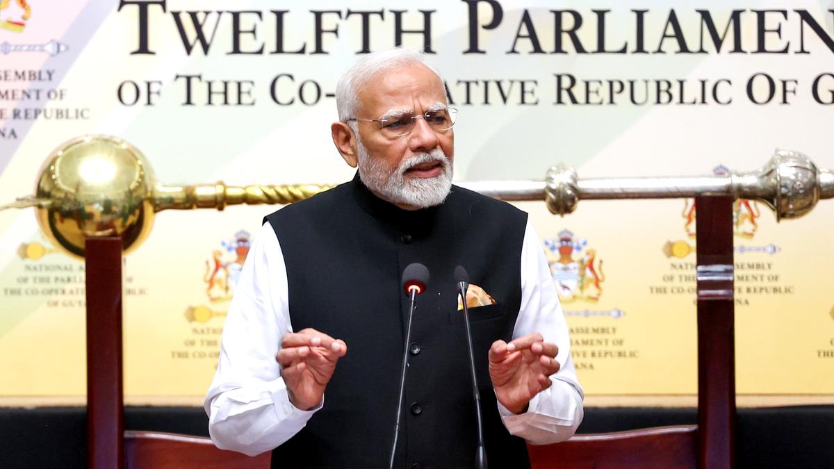 Space, Sea Should Be Subjects of Cooperation, Not Conflict: PM Modi