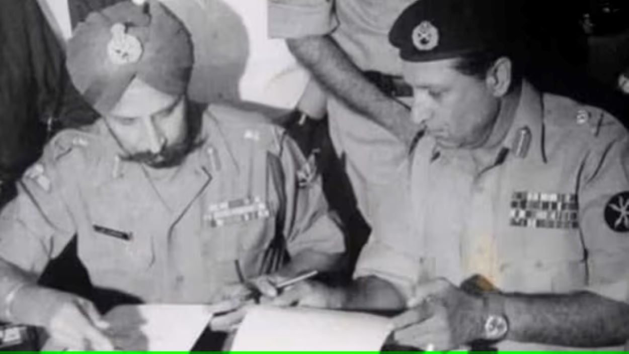 A file photo of Lieutenant General Jagjit Singh