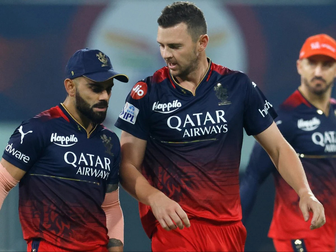 virat and hazalwood