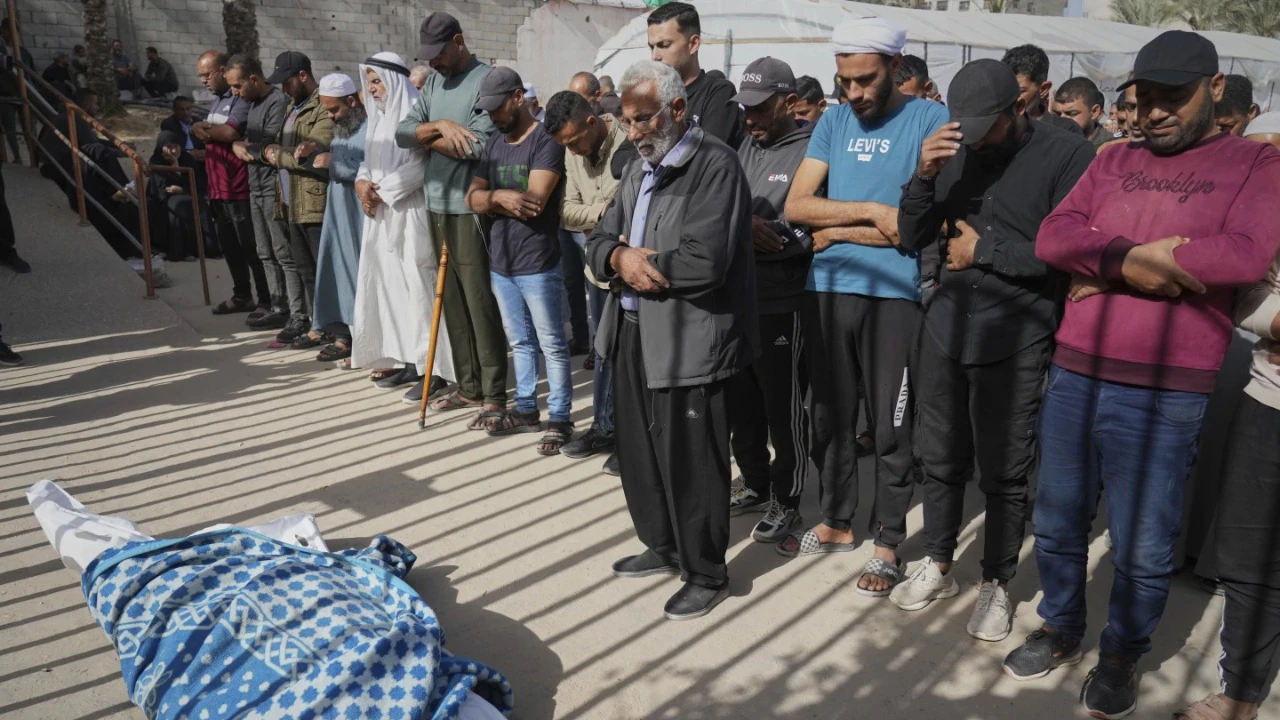 At least 27 people killed in Israeli airstrike on school in Gaza.