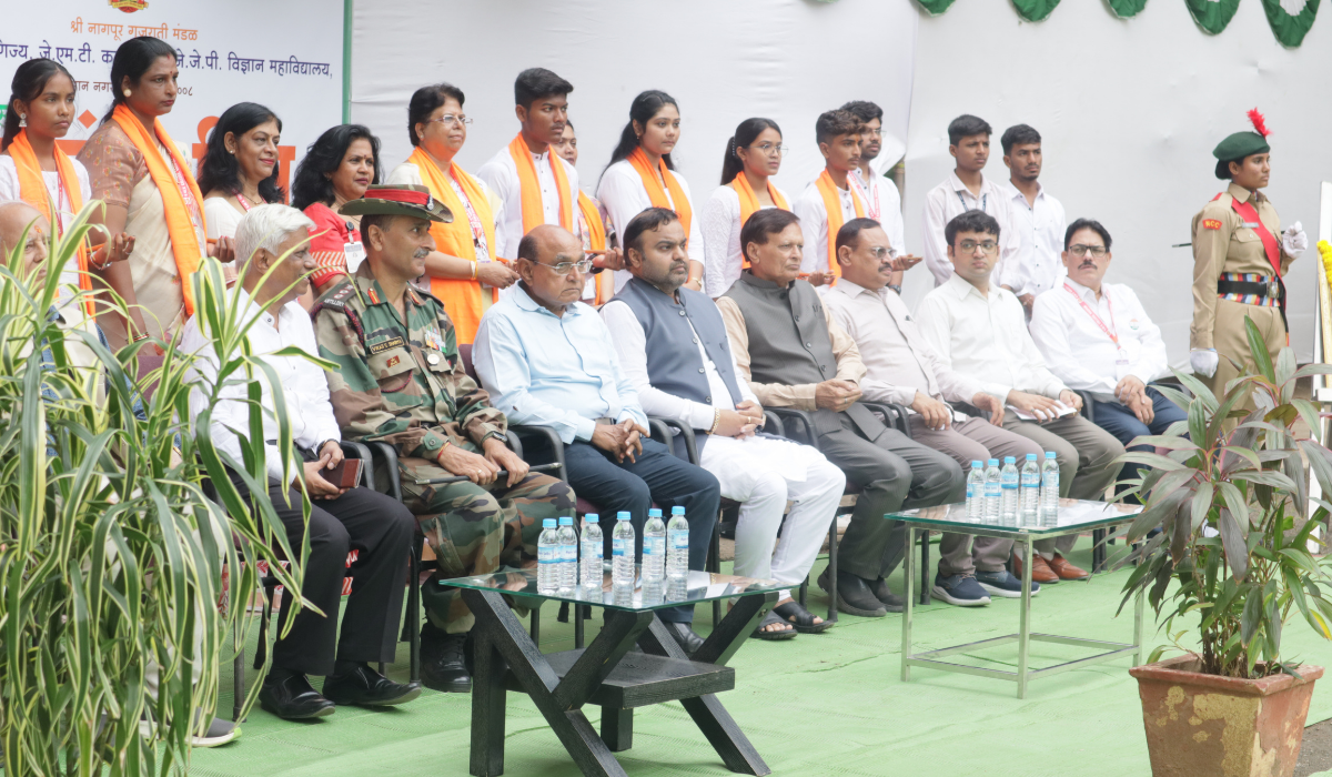 ICTRD Member Secretary Dr. Ketan Mohitkar As Chief Guest At 79th Independence Day Celebration At Nagpur Gujarat Mandal Campus